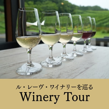 ル・レーヴ・ワイナリーを巡るツアー